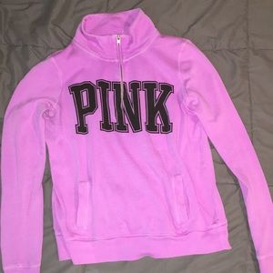 Size Small PINK quarter zip